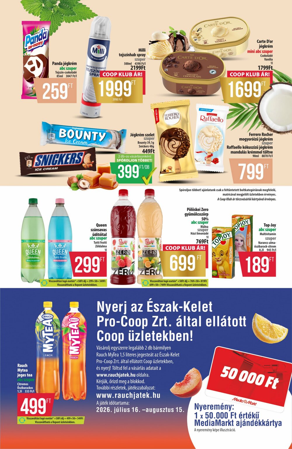 Coop akciós újság 2026.07.16-tól - 8. oldal.