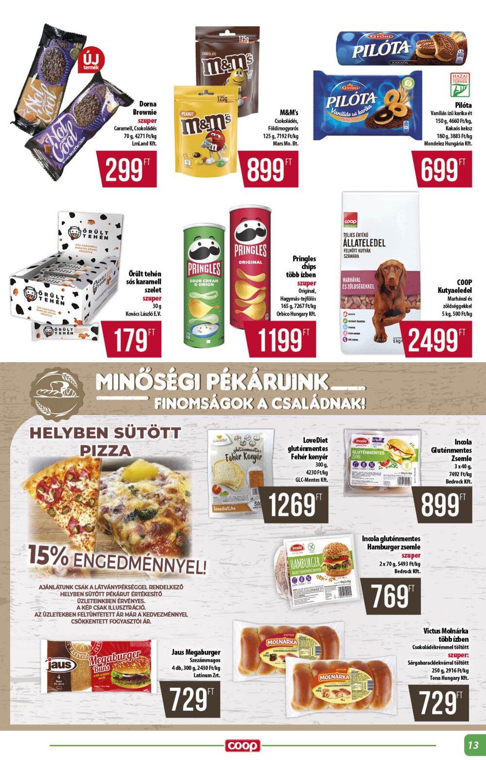 Coop akciós újság 2026.07.16-tól - 13. oldal.