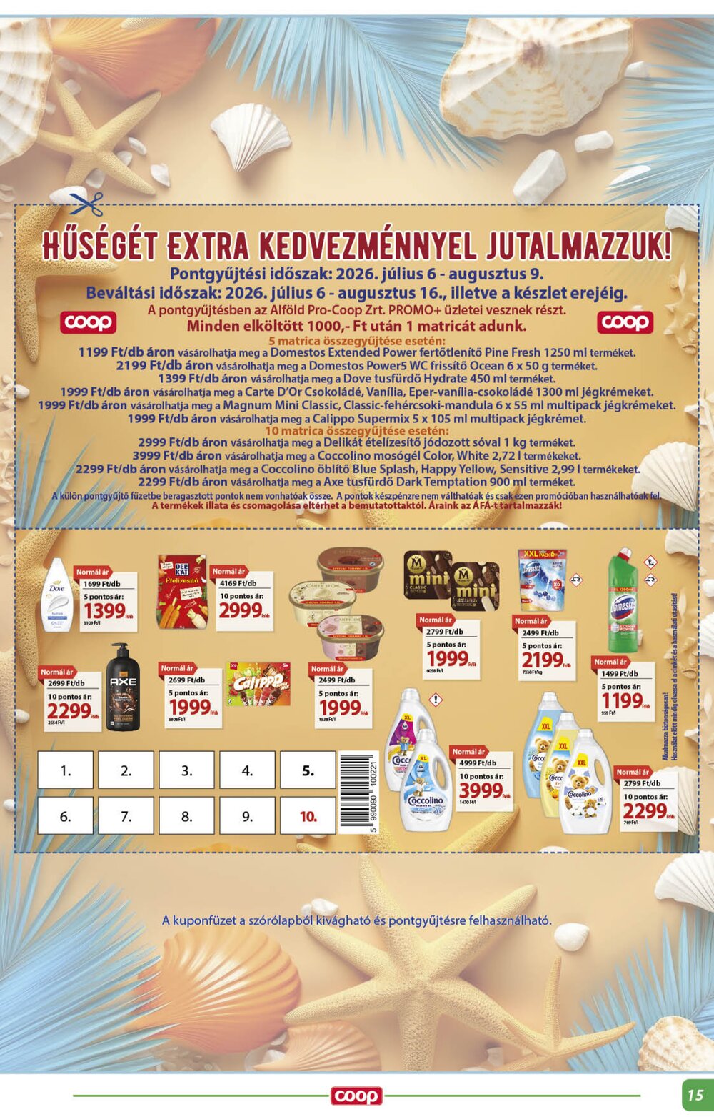Coop akciós újság 2026.07.16-tól - 15. oldal.