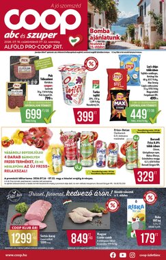 Coop akciós újság 2026.07.16-tól