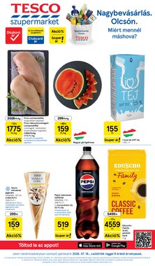 Tesco akciós újság 2026.07.16-tól