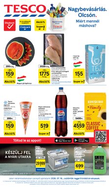 Tesco akciós újság 2026.07.16-tól