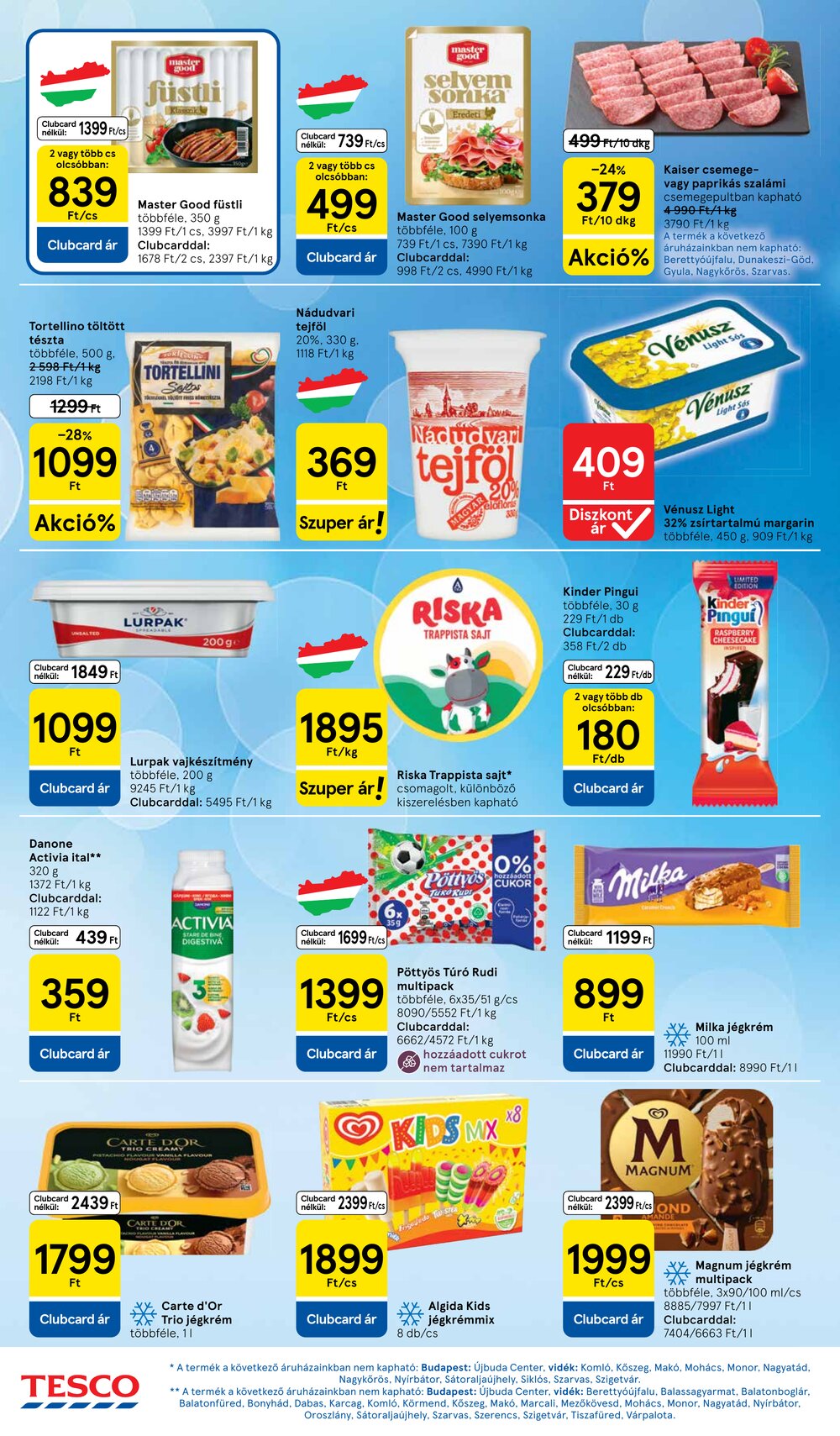 Tesco akciós újság 2026.07.16-tól - 4. oldal.