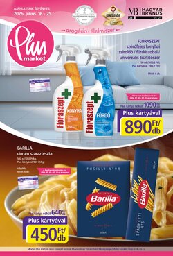 PlusMarket akciós újság 2026.07.16-tól