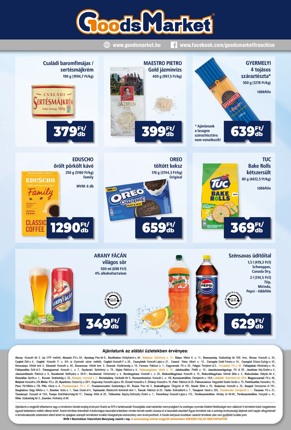 Goods Market akciós újság 2026.07.16-tól - 4. oldal.