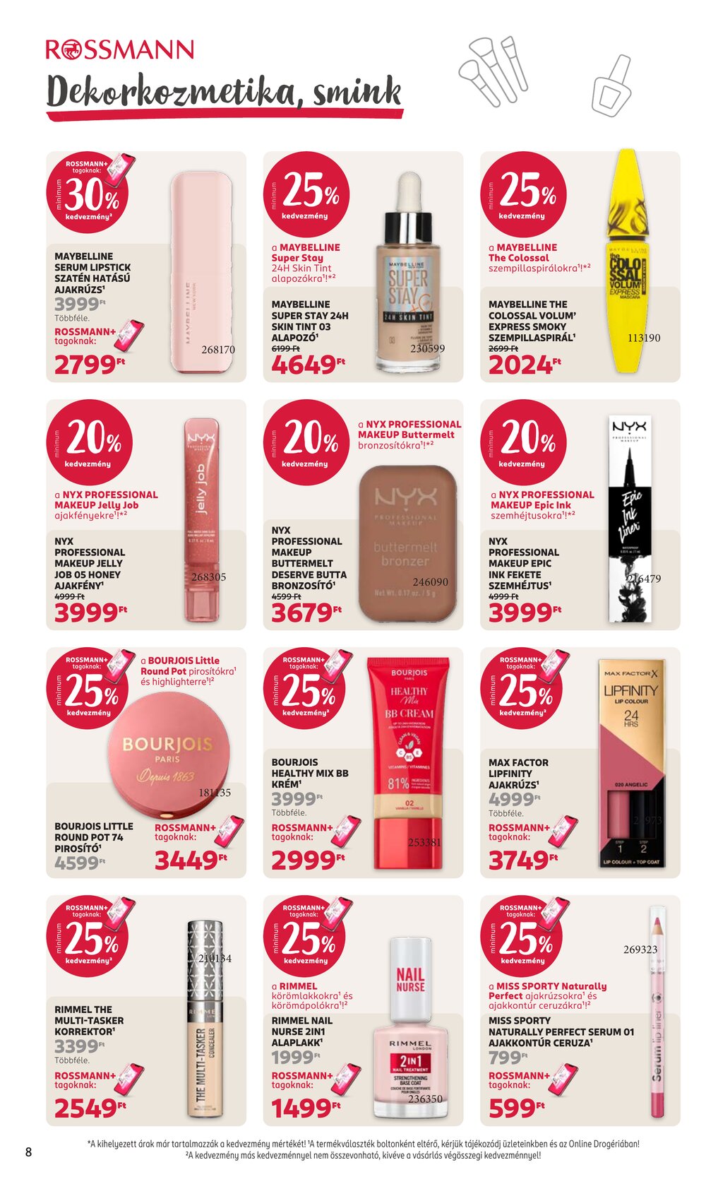 Rossmann akciós újság 2026.07.20-tól - 10. oldal.
