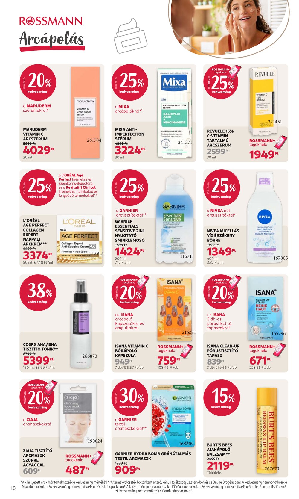 Rossmann akciós újság 2026.07.20-tól - 12. oldal.