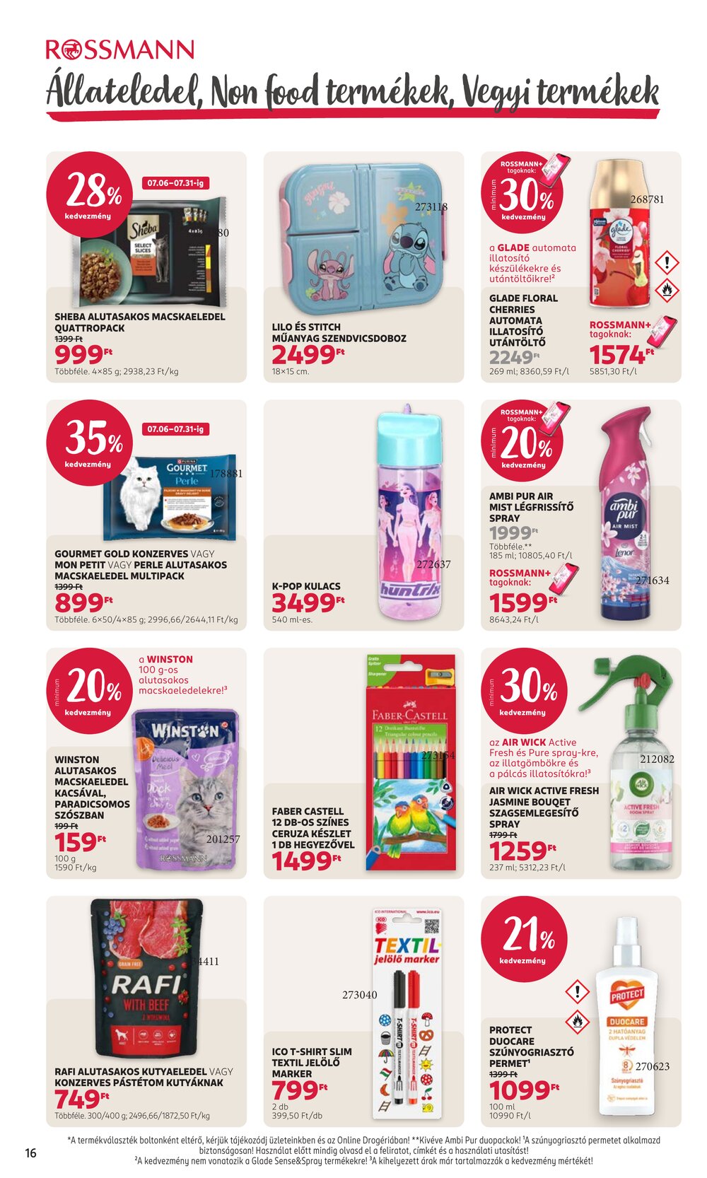 Rossmann akciós újság 2026.07.20-tól - 18. oldal.