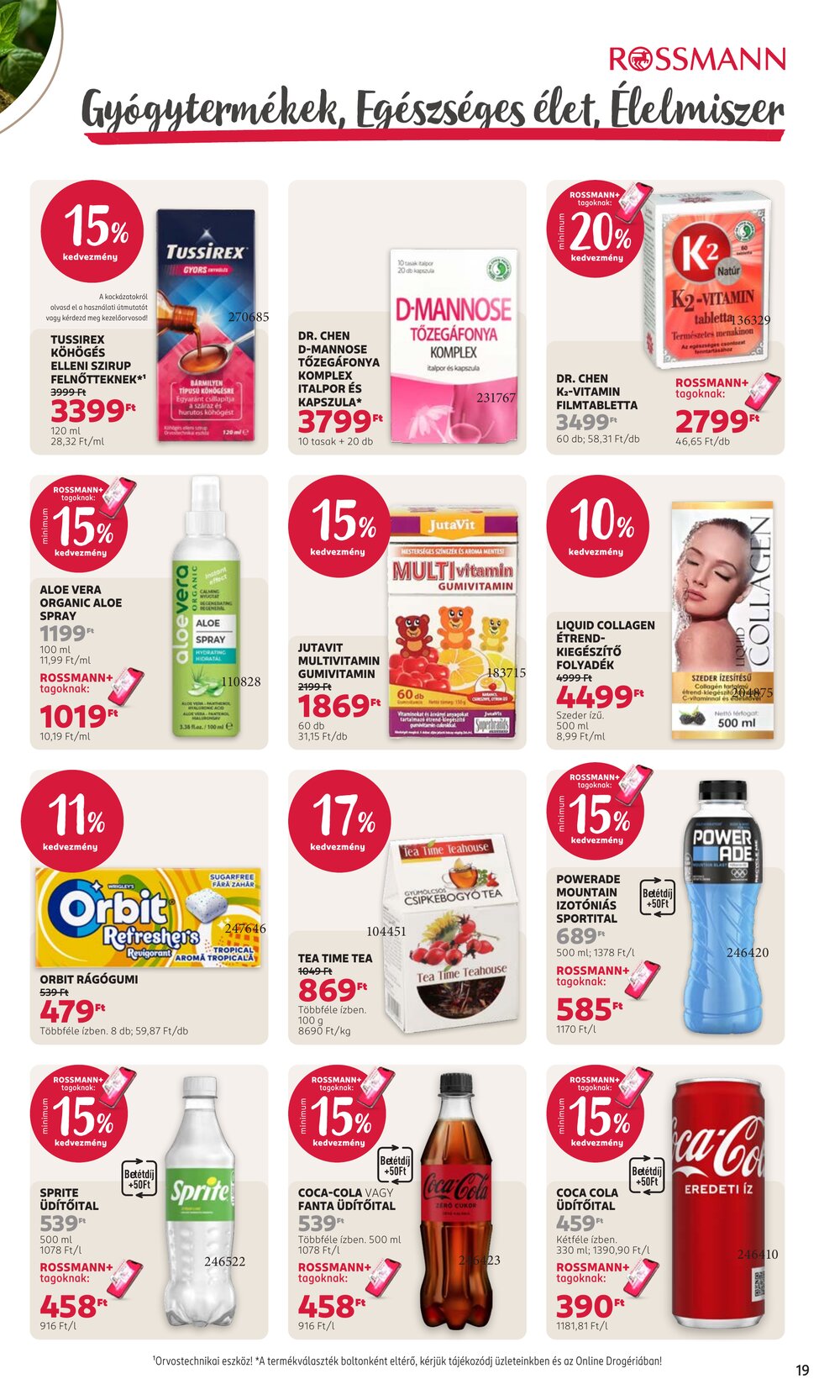 Rossmann akciós újság 2026.07.20-tól - 23. oldal.