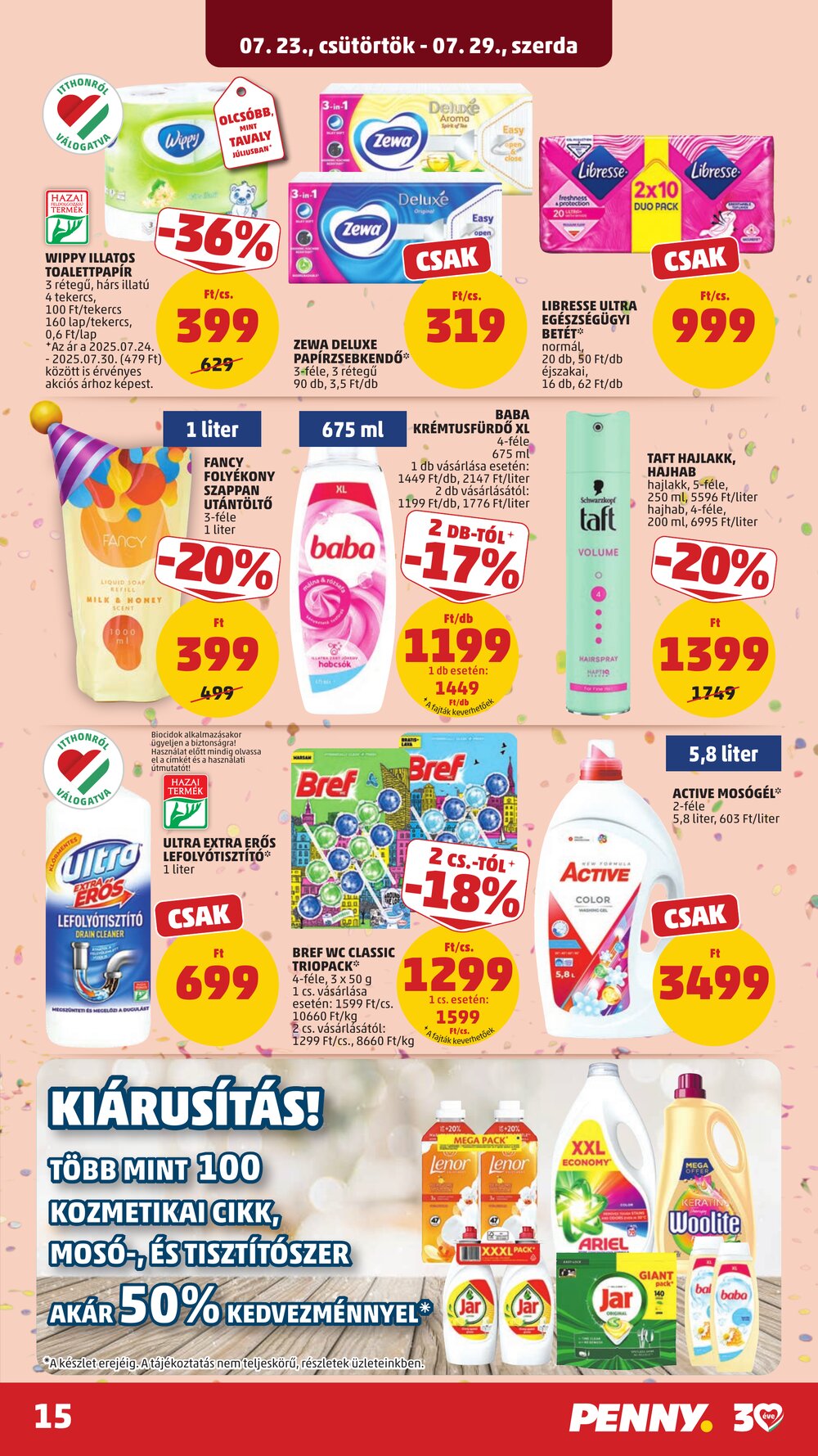 Penny Market akciós újság 2026.07.23-tól - 18. oldal.