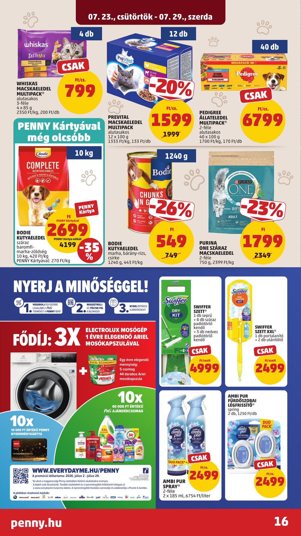 Penny Market akciós újság 2026.07.23-tól - 19. oldal.