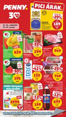 Penny Market akciós újság 2026.07.23-tól
