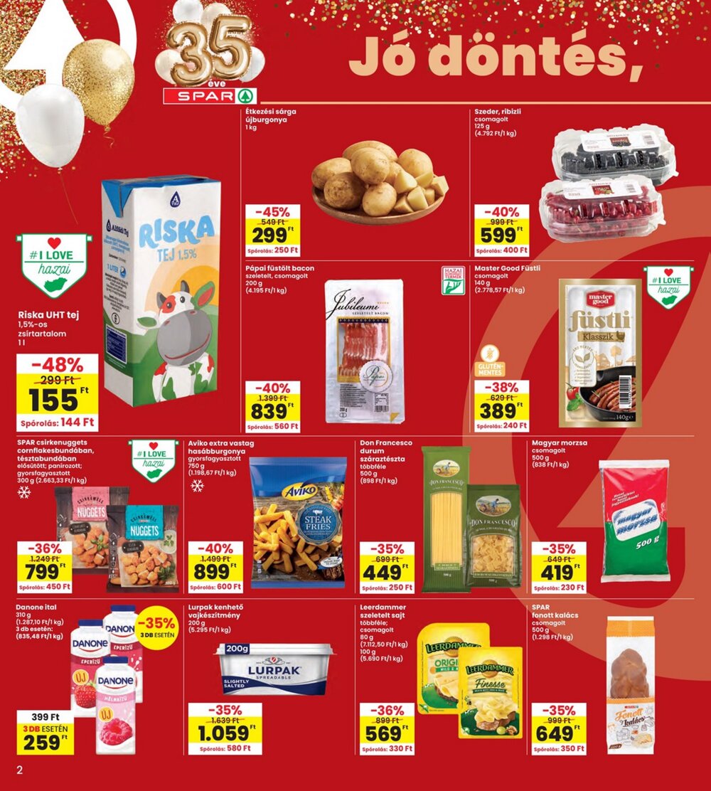 Interspar akciós újság 2026.07.23-tól - 2. oldal.