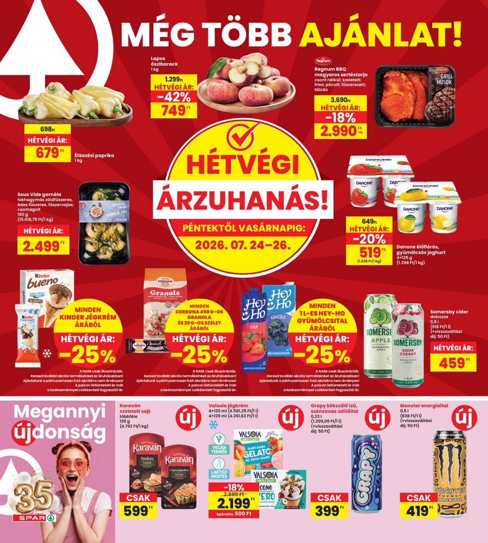 Interspar akciós újság 2026.07.23-tól - 20. oldal.