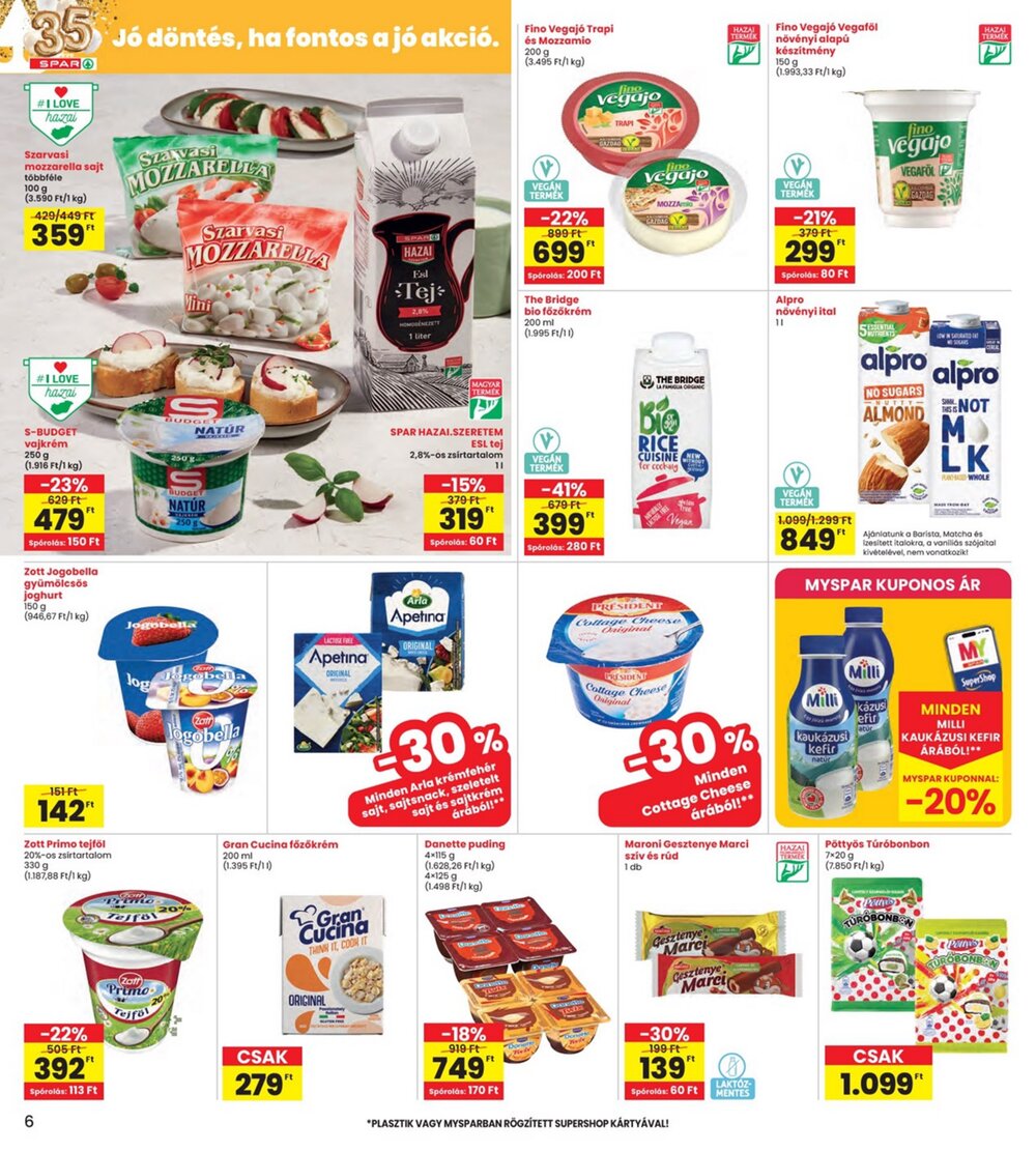 Interspar akciós újság 2026.07.23-tól - 6. oldal.