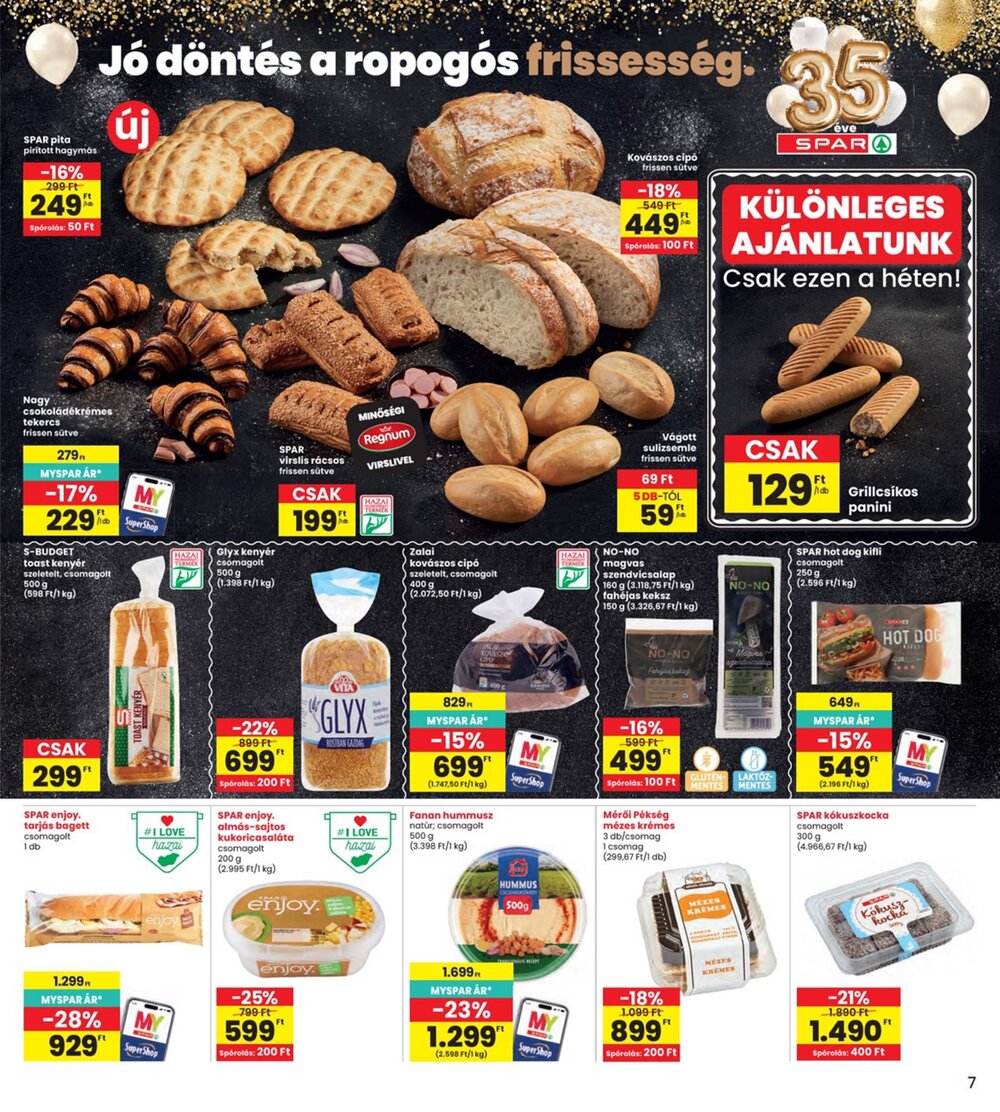 Interspar akciós újság 2026.07.23-tól - 7. oldal.