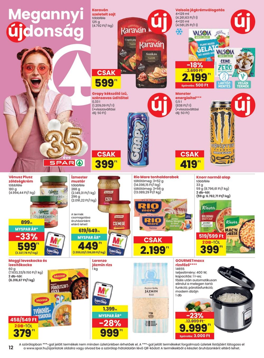 Spar akciós újság 2026.07.23-tól - 12. oldal.