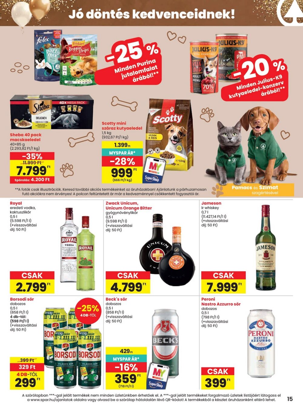 Spar akciós újság 2026.07.23-tól - 15. oldal.