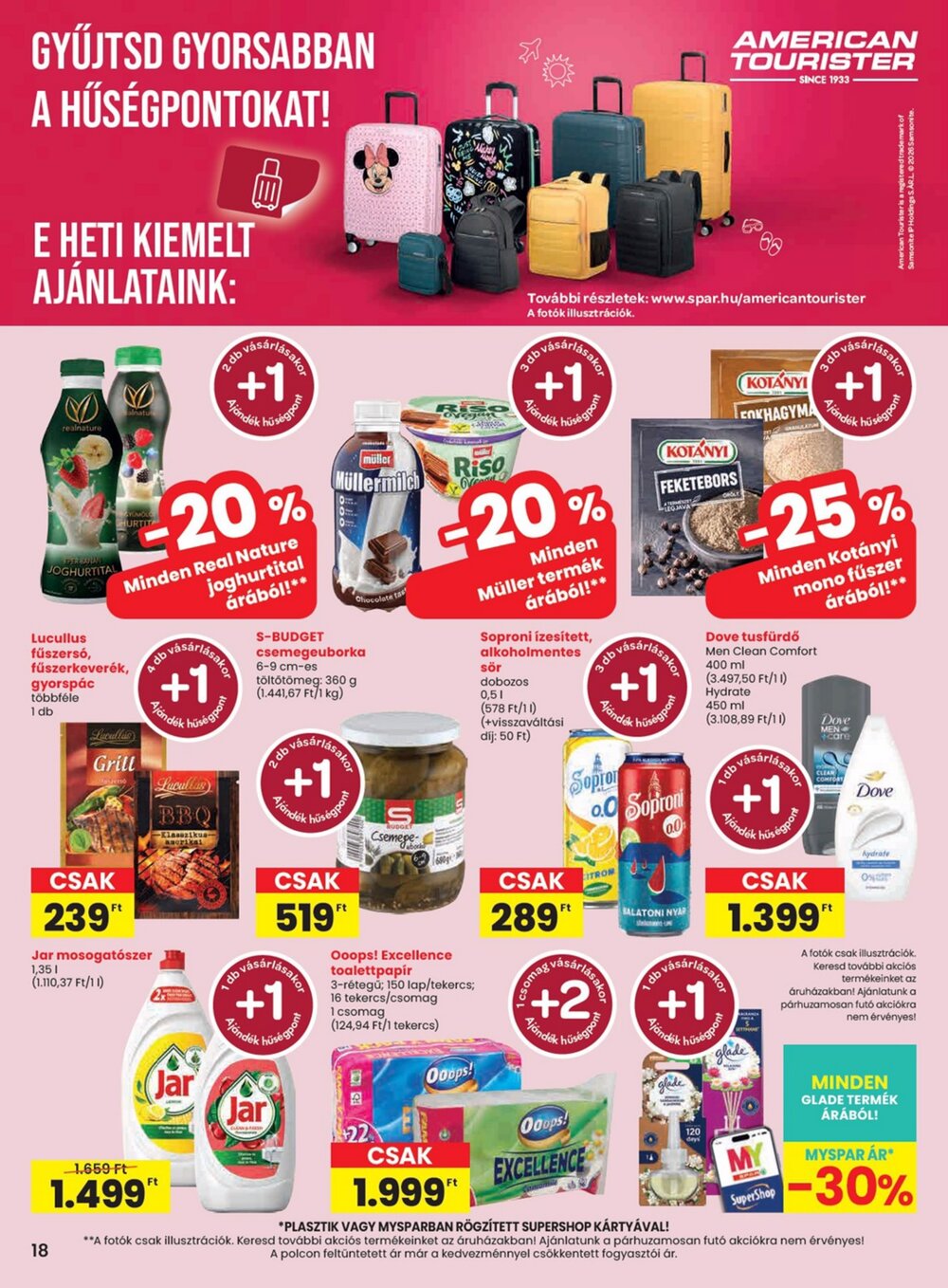 Spar akciós újság 2026.07.23-tól - 18. oldal.