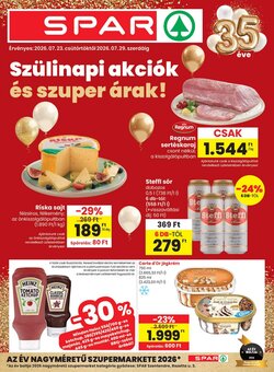 Spar akciós újság 2026.07.23-tól