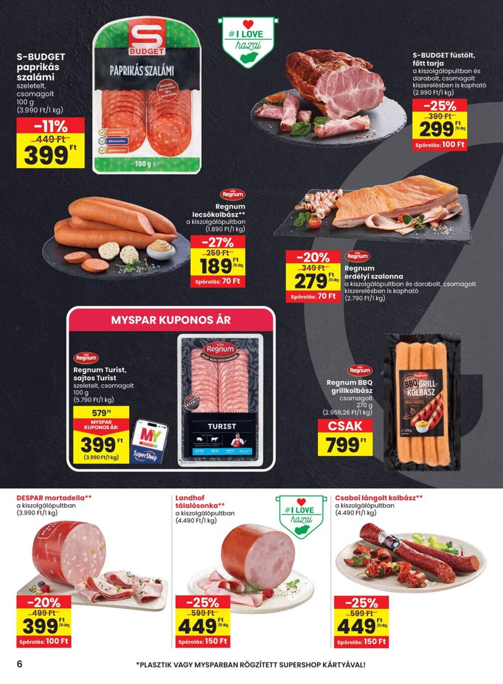 Spar akciós újság 2026.07.23-tól - 6. oldal.