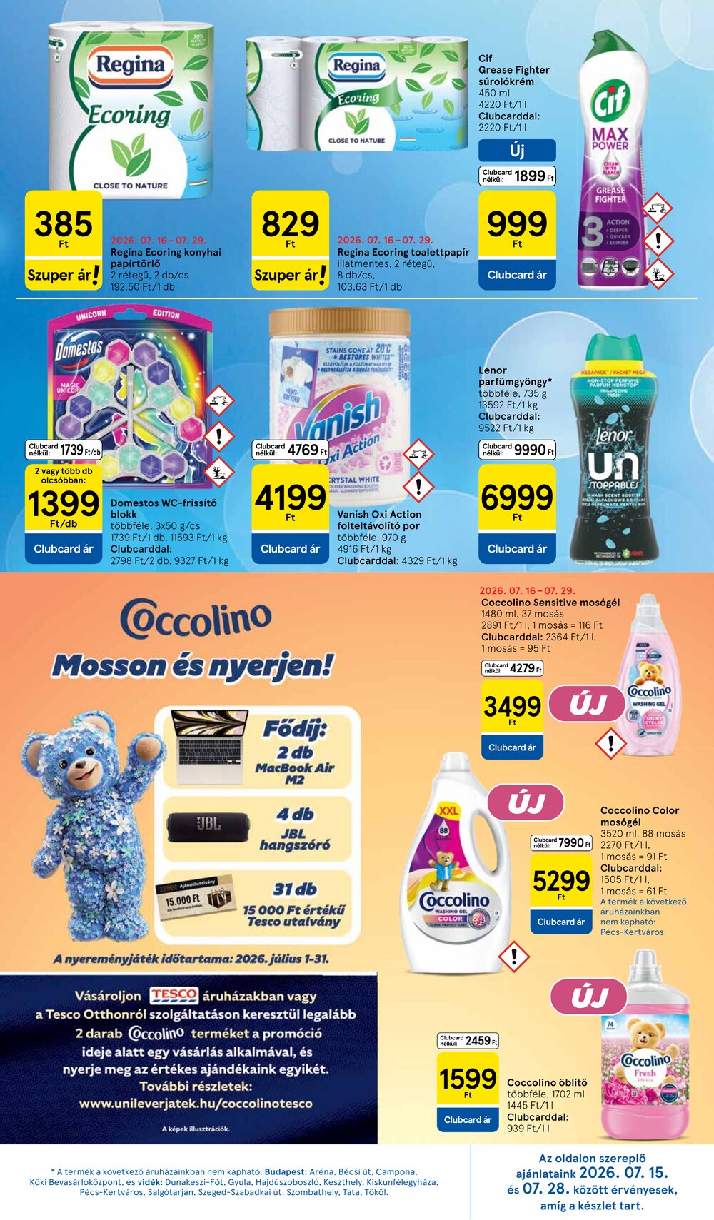 Tesco akciós újság 2026.07.23-tól - 25. oldal.