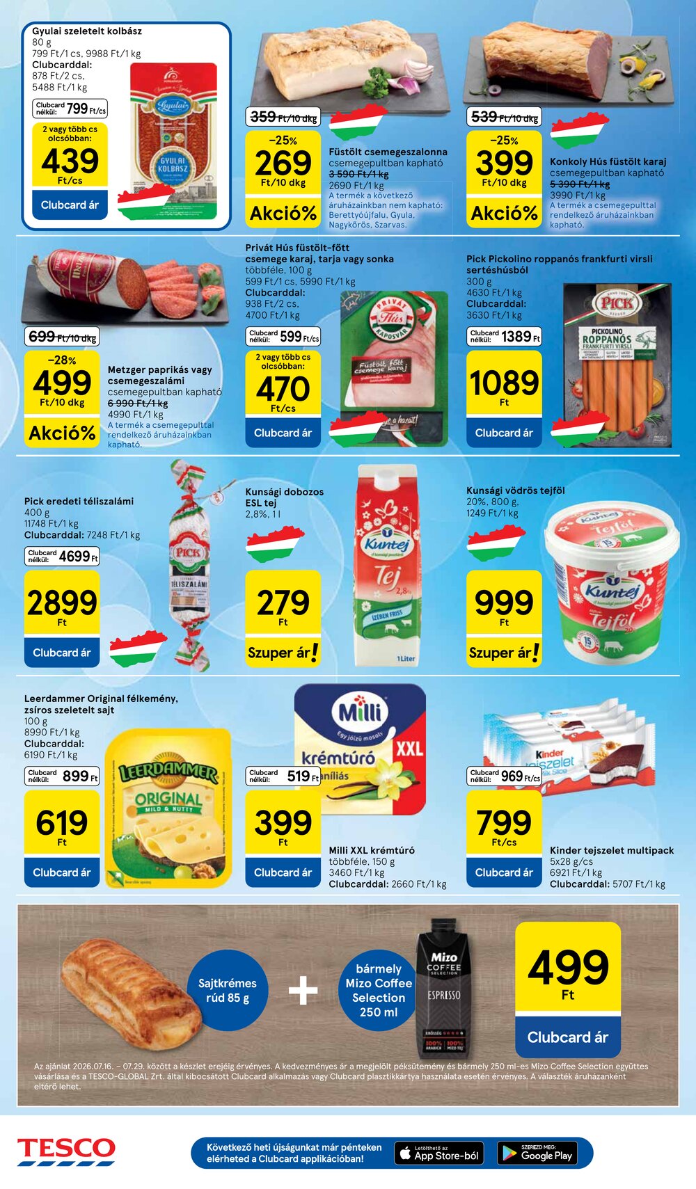 Tesco akciós újság 2026.07.23-tól - 4. oldal.