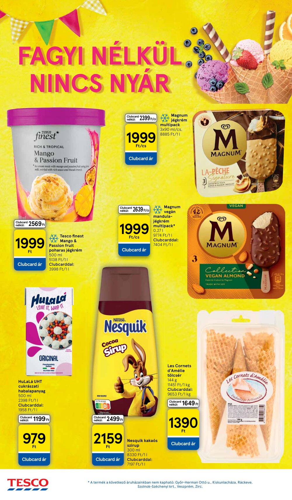 Tesco akciós újság 2026.07.23-tól - 4. oldal.