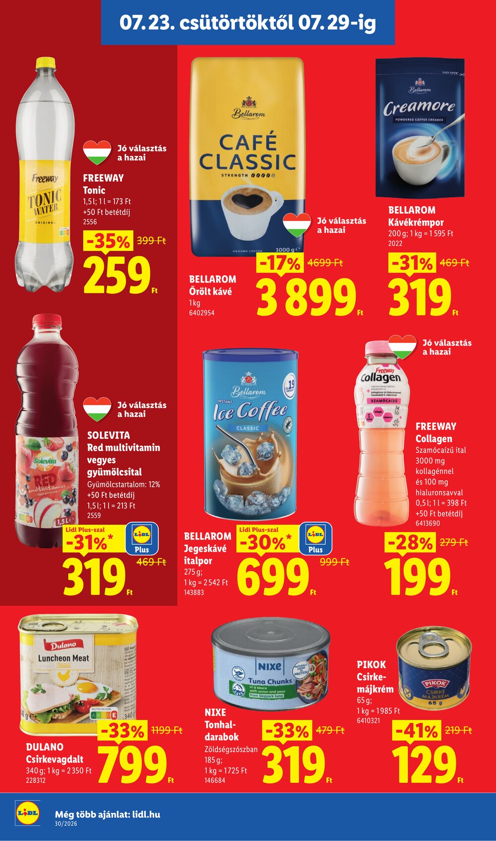 Lidl akciós újság 2026.07.23-tól - 14. oldal.