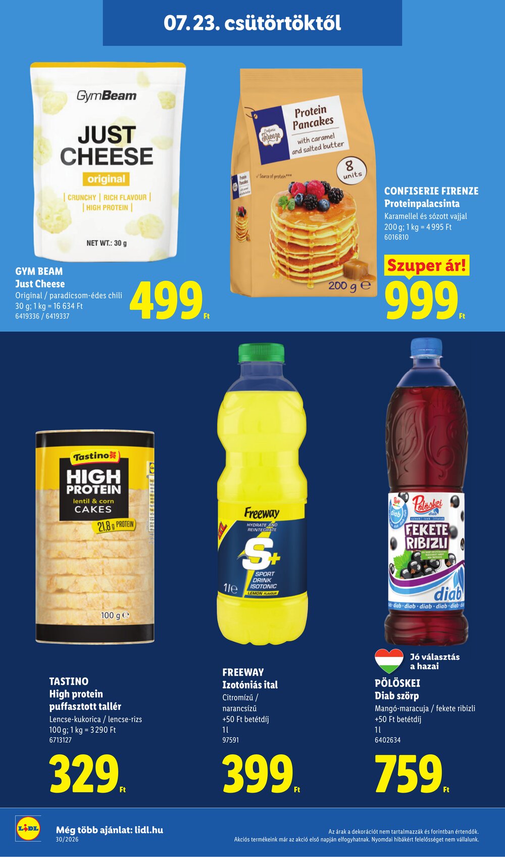 Lidl akciós újság 2026.07.23-tól - 24. oldal.