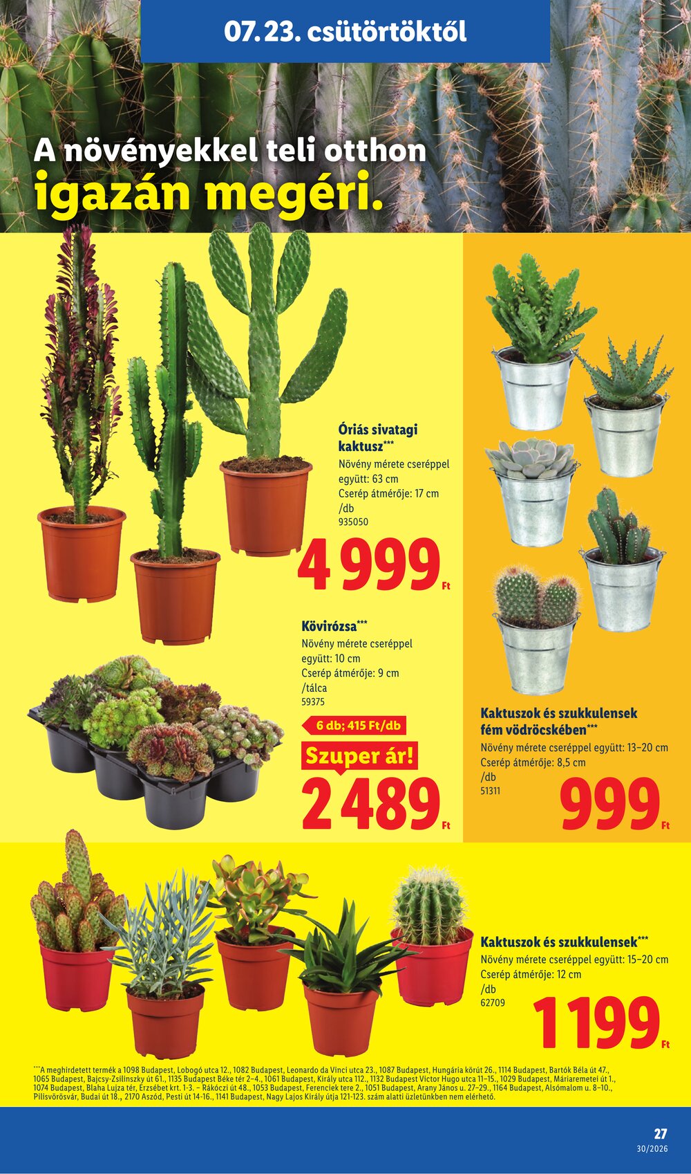 Lidl akciós újság 2026.07.23-tól - 27. oldal.