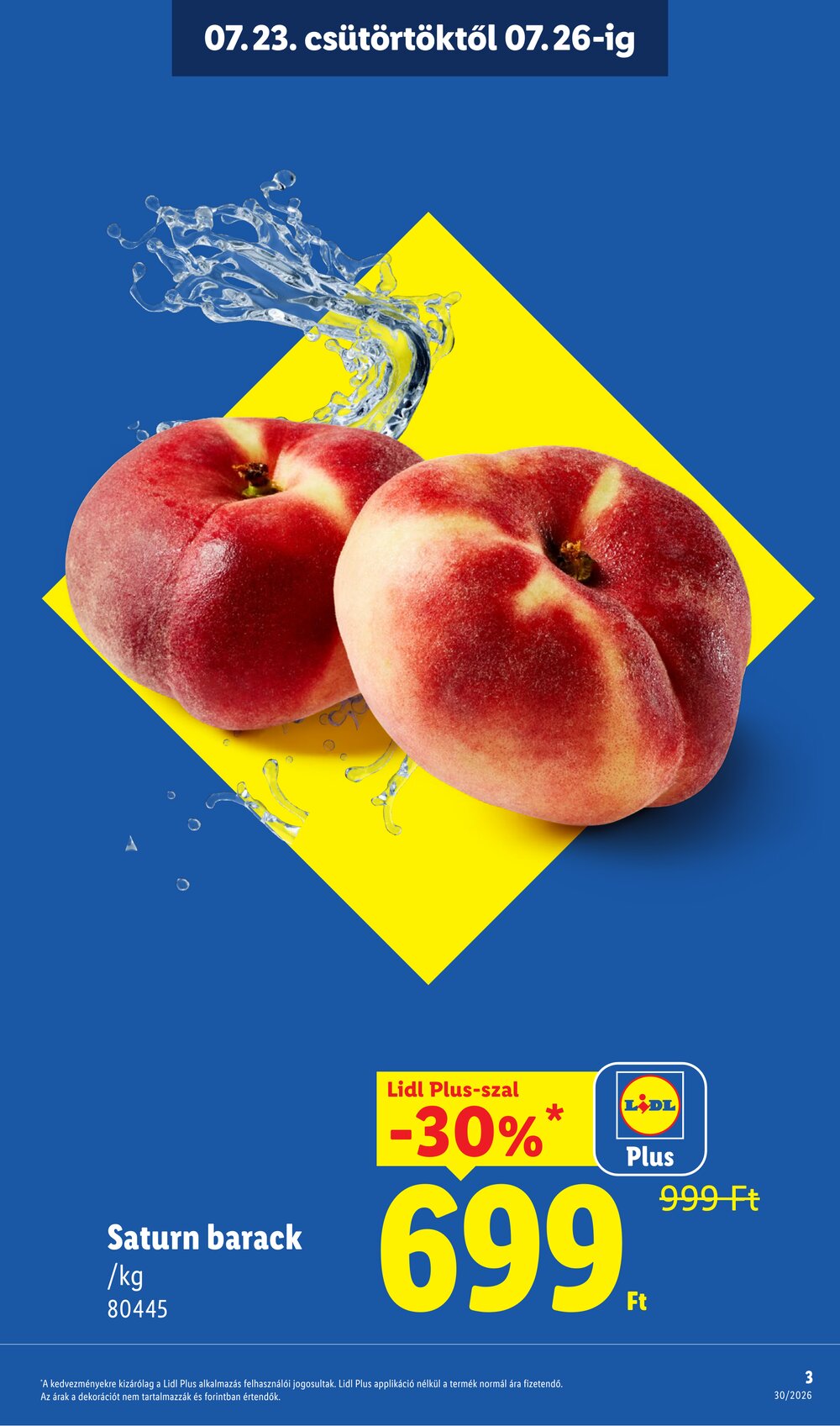 Lidl akciós újság 2026.07.23-tól - 3. oldal.