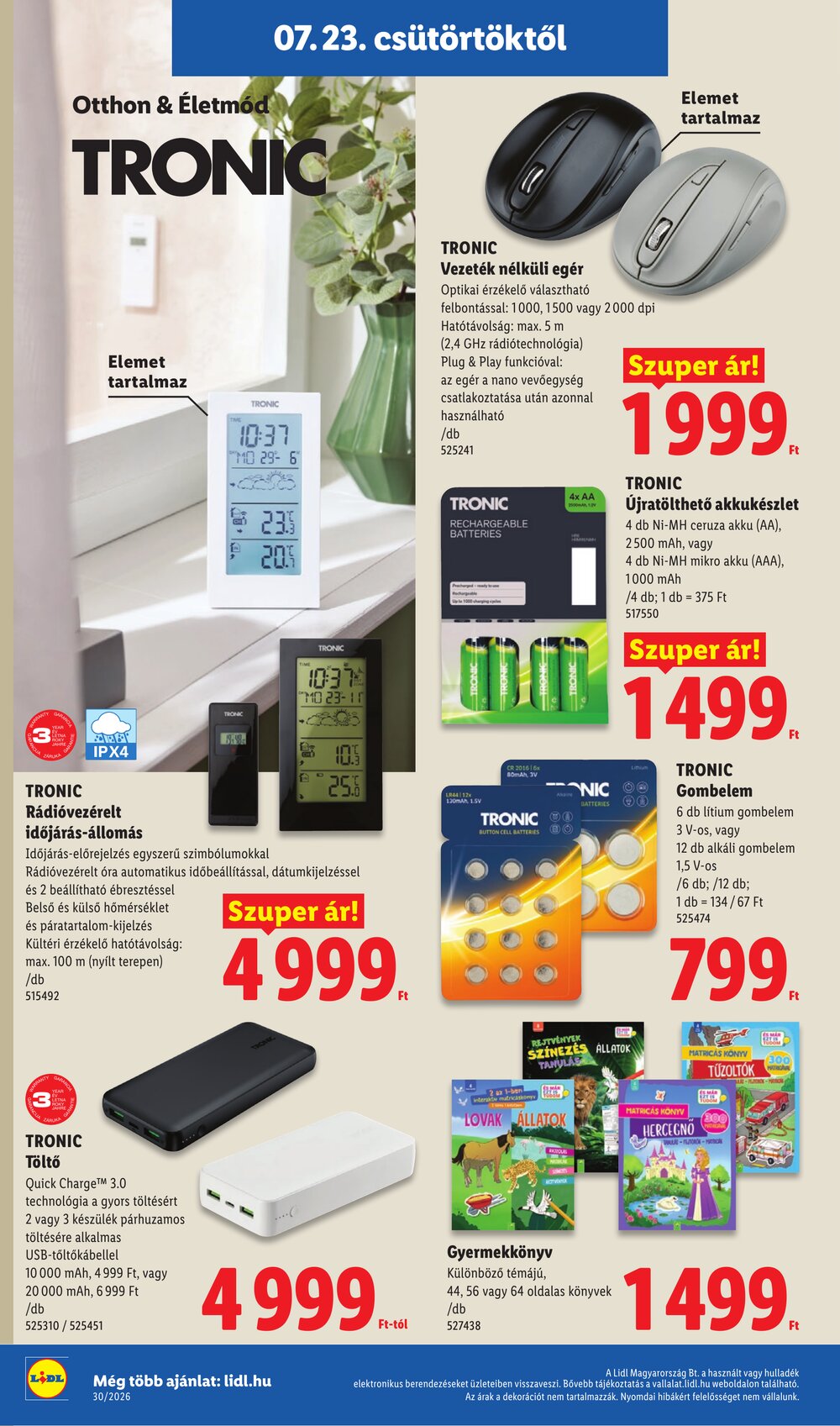 Lidl akciós újság 2026.07.23-tól - 34. oldal.