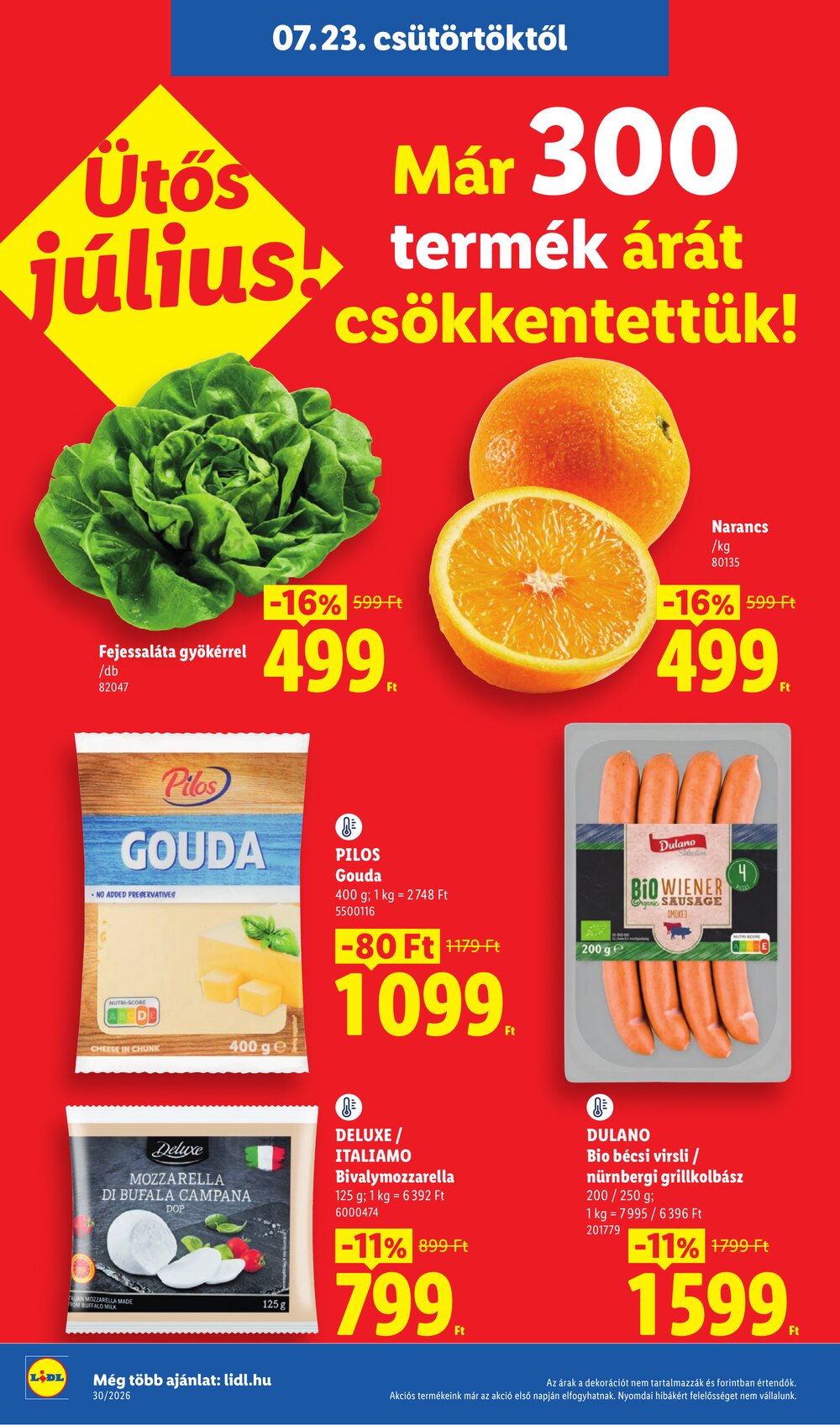 Lidl akciós újság 2026.07.23-tól - 4. oldal.