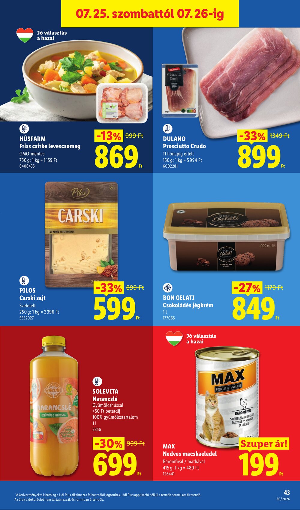 Lidl akciós újság 2026.07.23-tól - 43. oldal.