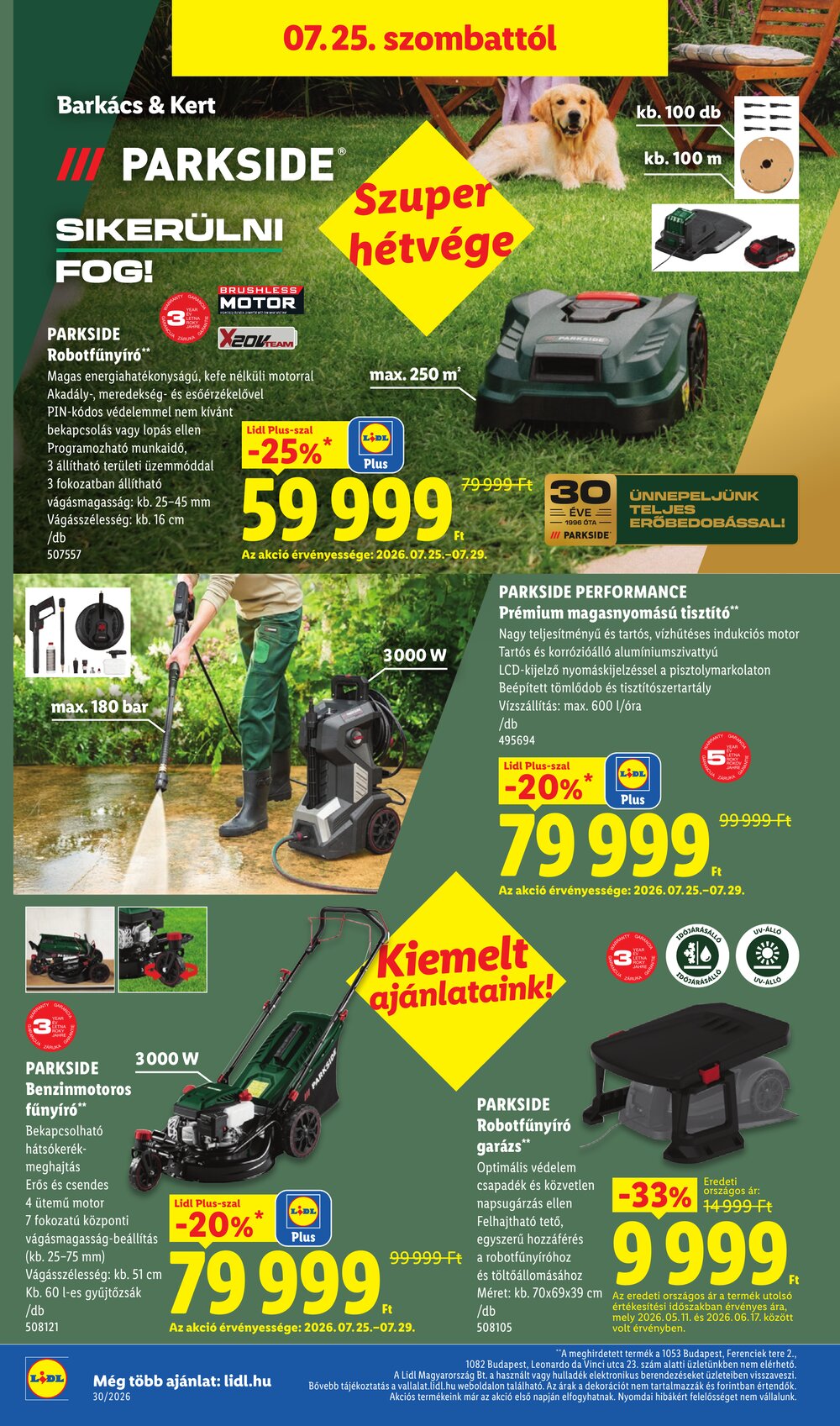 Lidl akciós újság 2026.07.23-tól - 44. oldal.