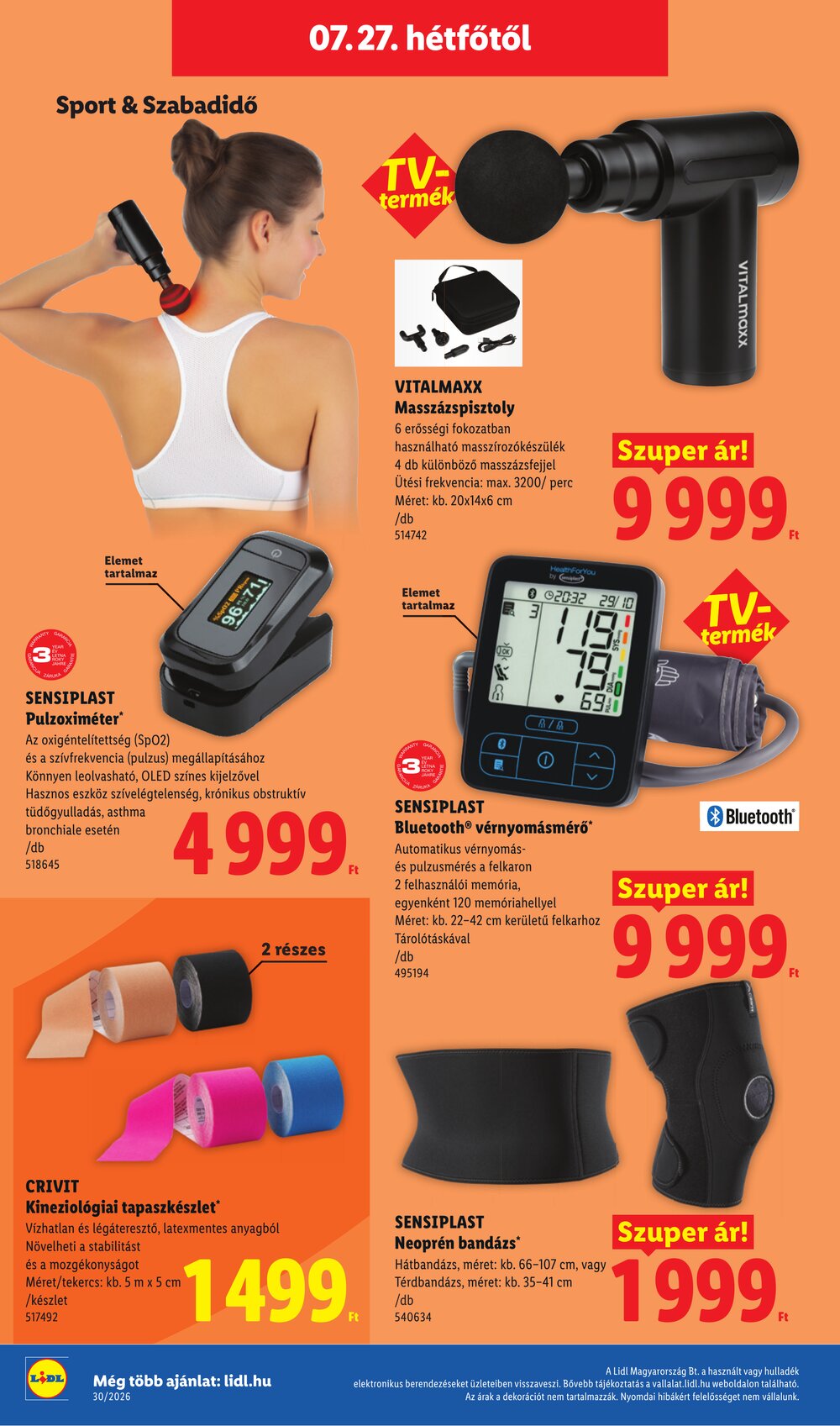 Lidl akciós újság 2026.07.23-tól - 48. oldal.
