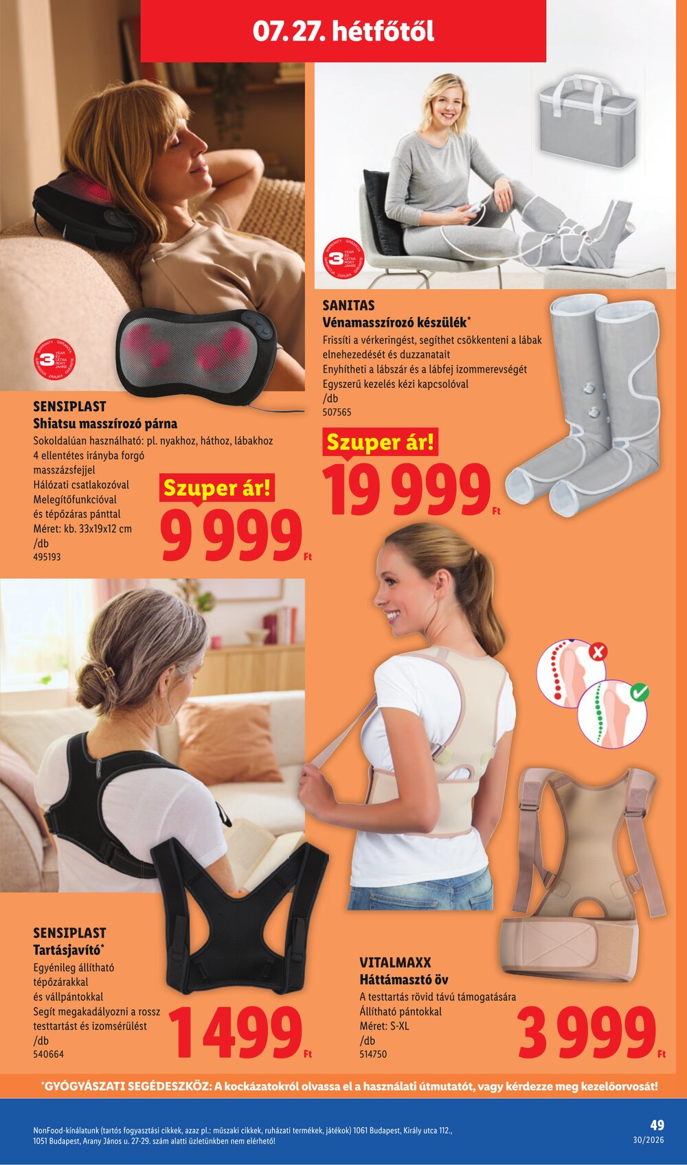 Lidl akciós újság 2026.07.23-tól - 49. oldal.