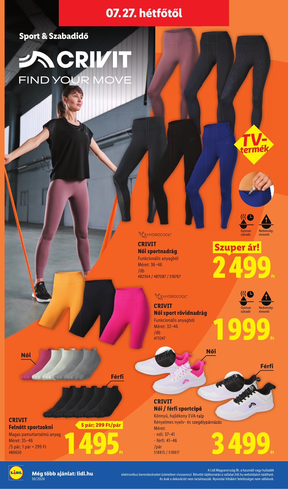 Lidl akciós újság 2026.07.23-tól - 50. oldal.