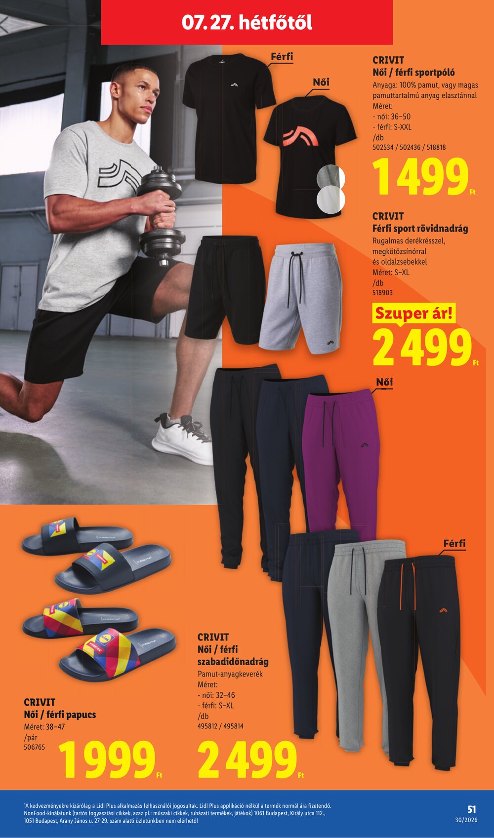 Lidl akciós újság 2026.07.23-tól - 51. oldal.