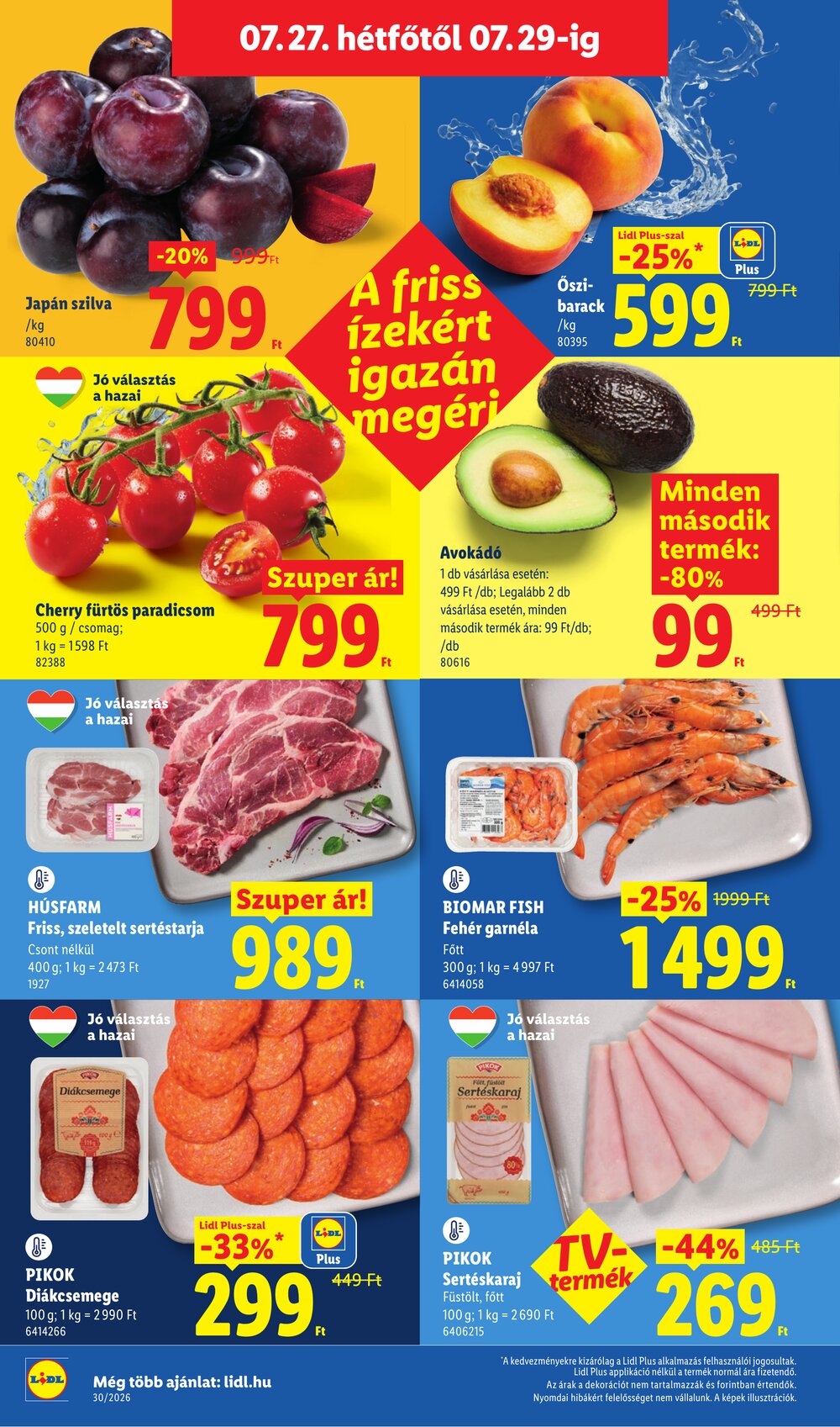 Lidl akciós újság 2026.07.23-tól - 58. oldal.