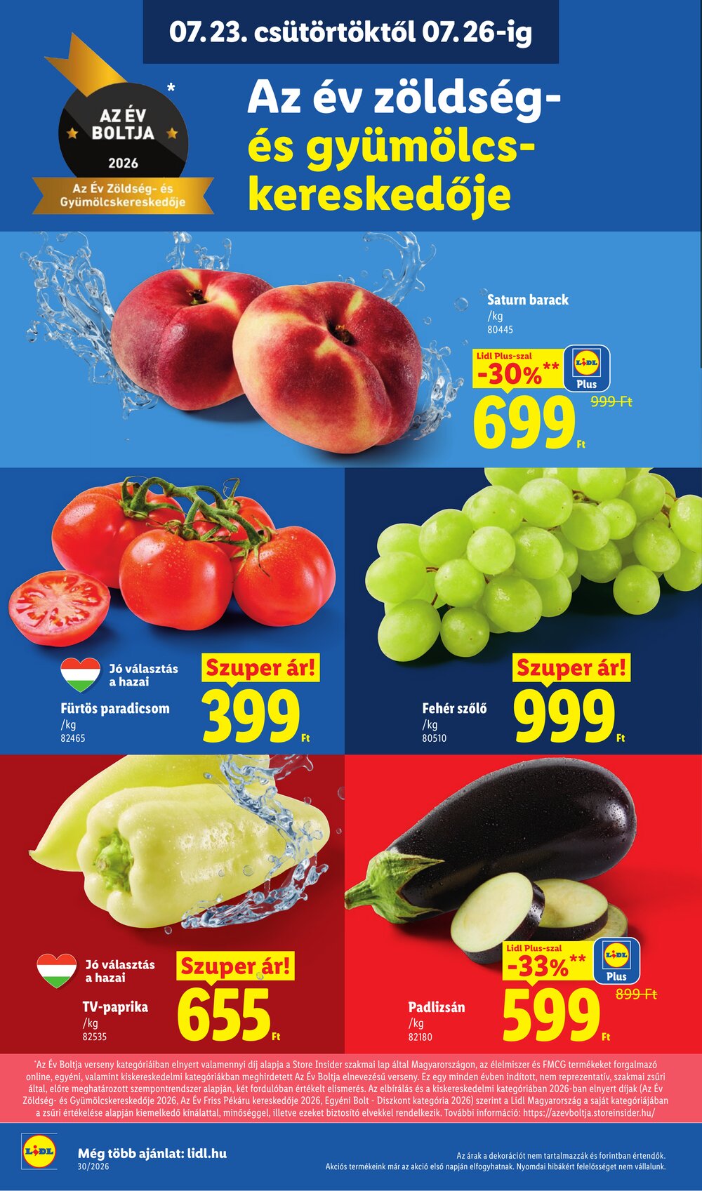 Lidl akciós újság 2026.07.23-tól - 6. oldal.