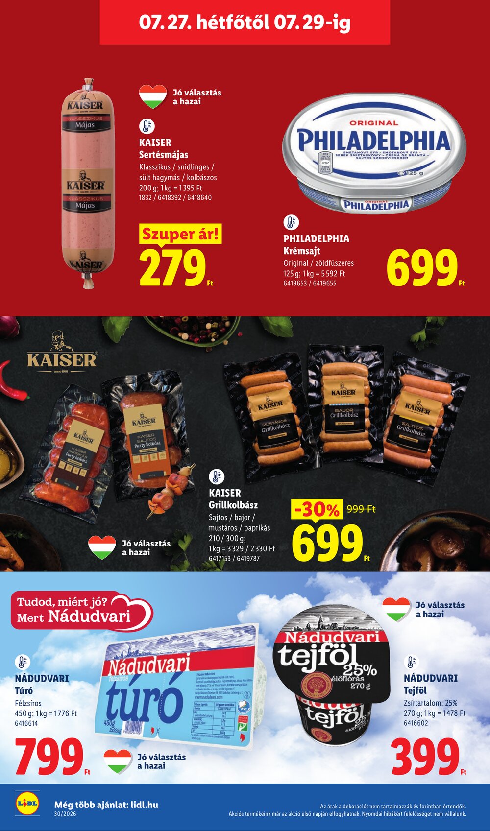 Lidl akciós újság 2026.07.23-tól - 62. oldal.