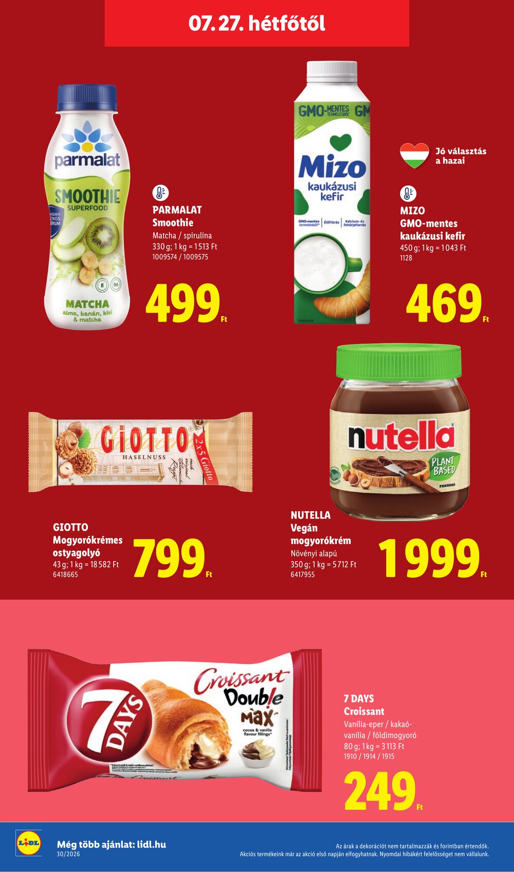 Lidl akciós újság 2026.07.23-tól - 64. oldal.