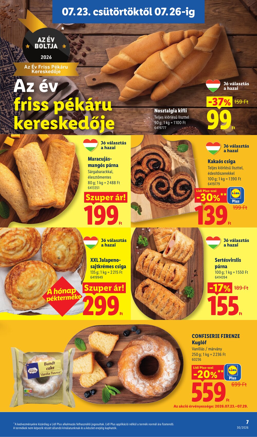 Lidl akciós újság 2026.07.23-tól - 7. oldal.