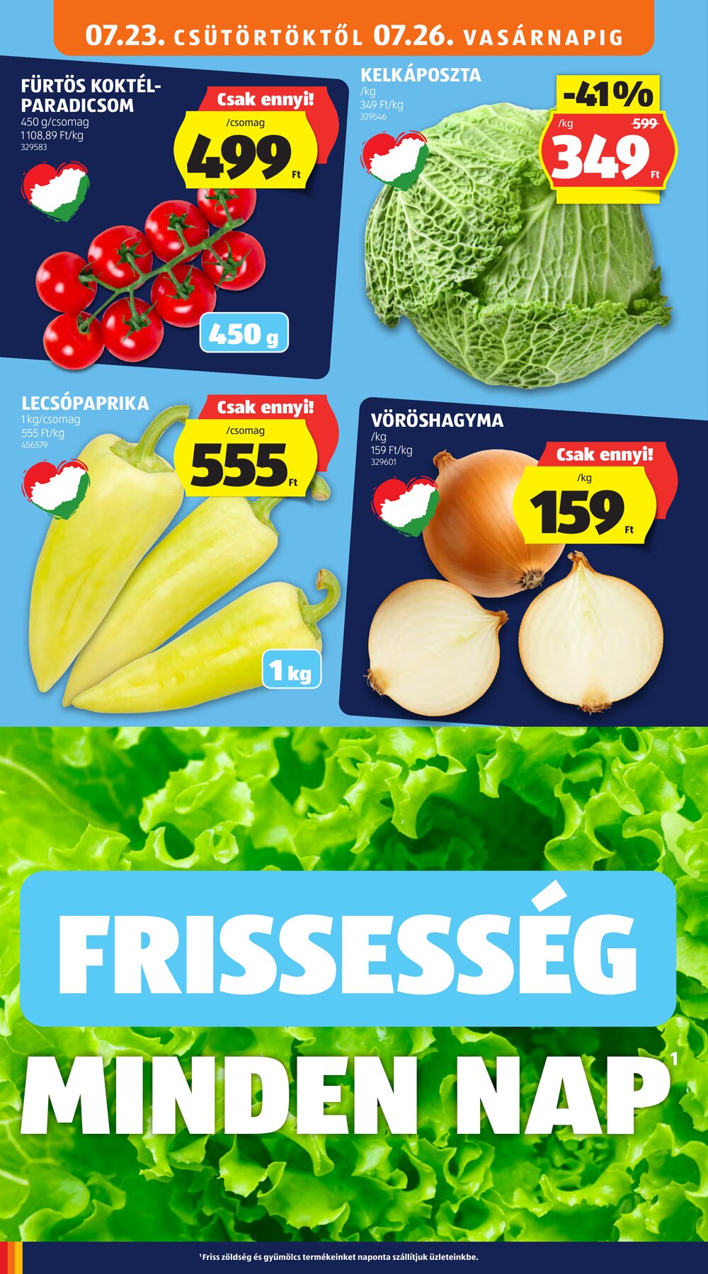 Aldi akciós újság 2026.07.23-tól - 10. oldal.