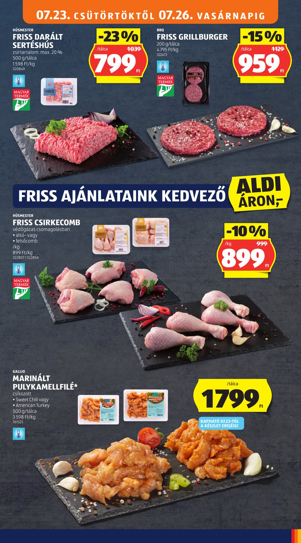 Aldi akciós újság 2026.07.23-tól - 11. oldal.