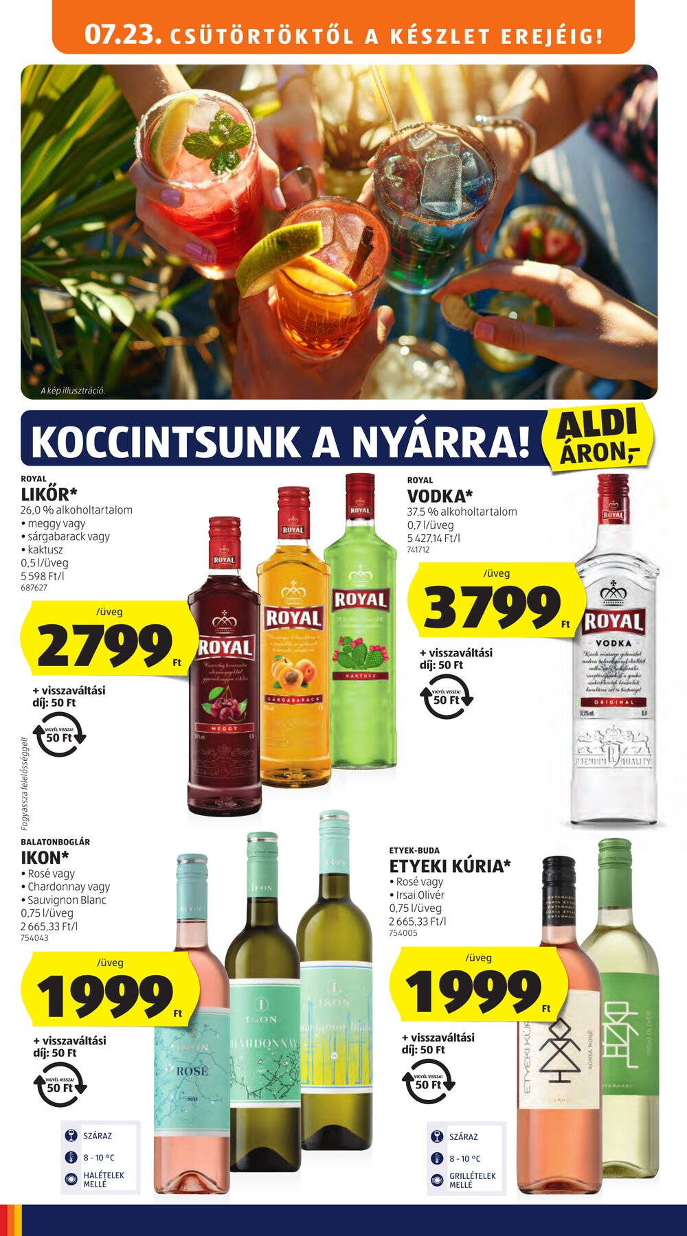 Aldi akciós újság 2026.07.23-tól - 14. oldal.