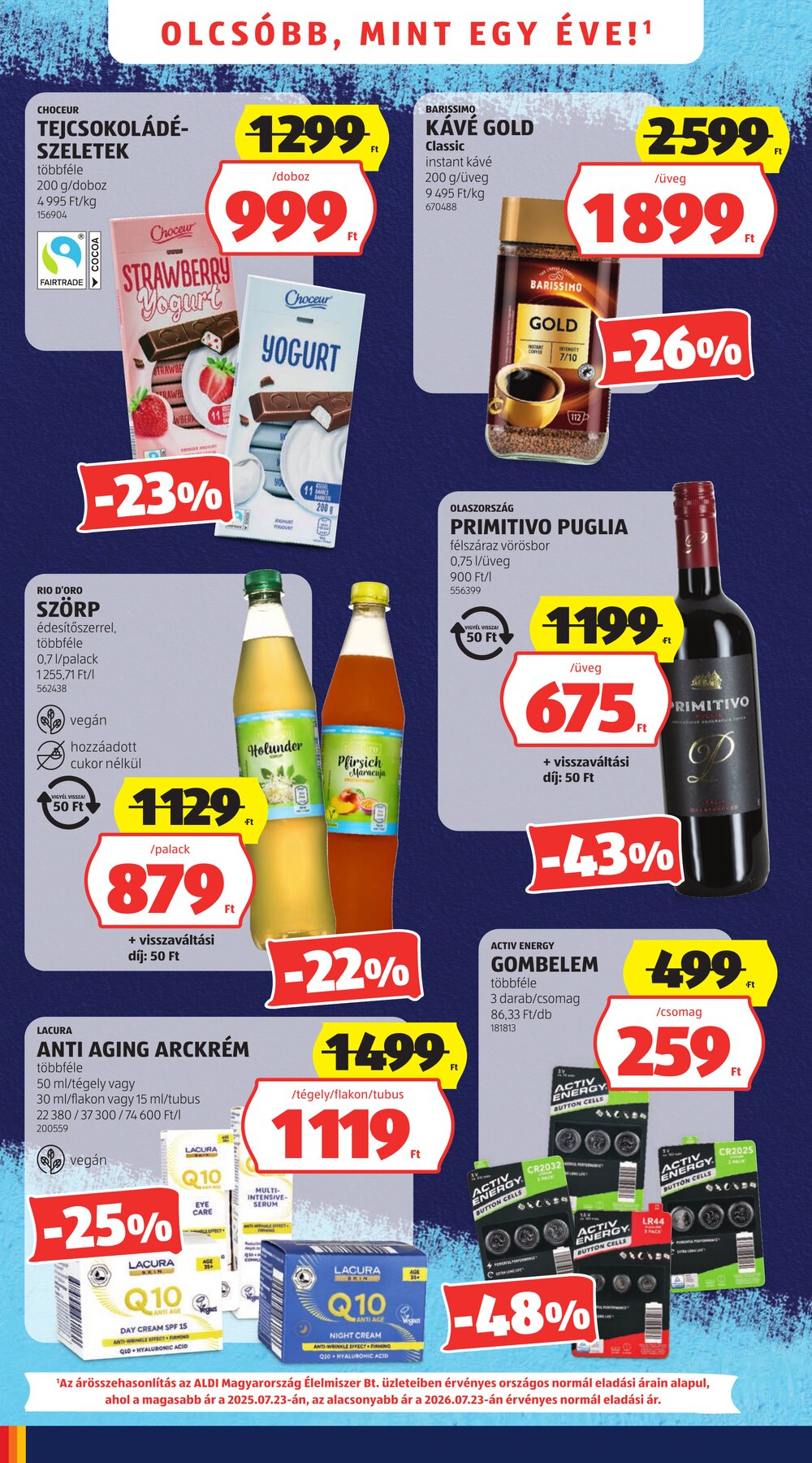 Aldi akciós újság 2026.07.23-tól - 4. oldal.