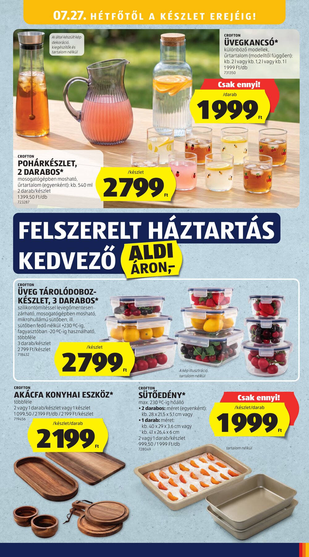 Aldi akciós újság 2026.07.23-tól - 47. oldal.